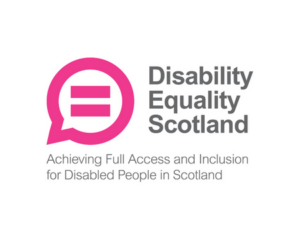 Disability Equality Scotland logo