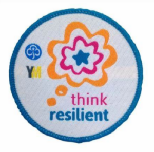 Girlguiding badge think resilient