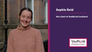 YouthLink Scotland Vice Chair Sophie Reid