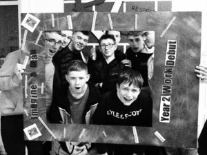 Young males from Royston Youth Action