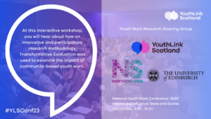 The impact of community-based universal youth work research workshop asset.