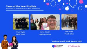 Finalists in the Team of the Year category for the National Youth Work Awards