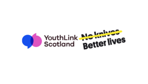 YouthLink Scotland and NKBL logos side by side on a white background