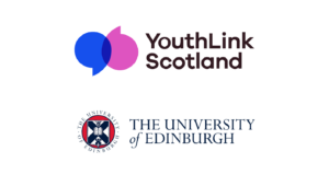 YouthLink Scotland & University of Edinburgh Logos on a white background.